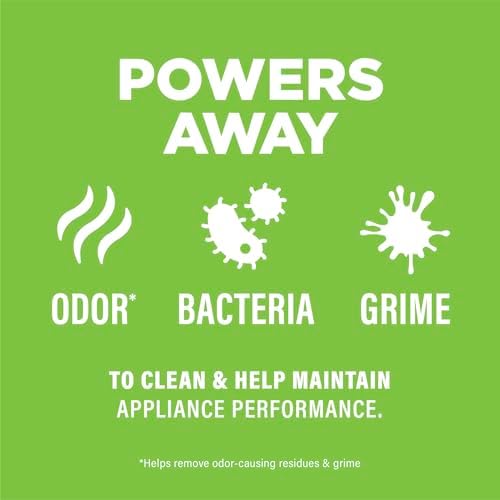 Foaming action of Affresh disposal cleaner in sink