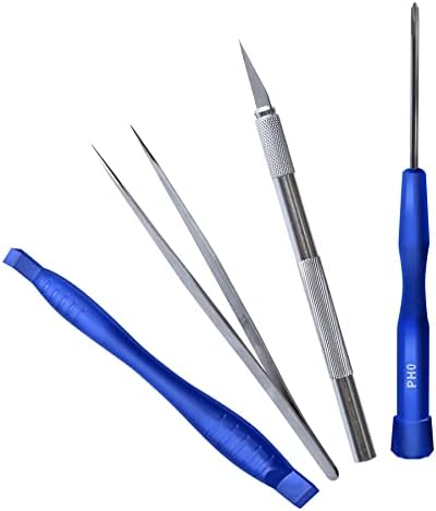 Close up of the specialized DIY repair toolkit included with the SCREENARAMA replacement display