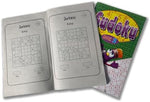 Portable puzzle books for children travel activity set