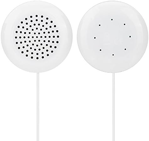 GOWENIC compact personal audio accessory unboxed packaging layout detailing the single wired disc speaker unit.