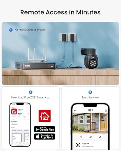 ZOSI imported premium security recorder complete retail package and contents