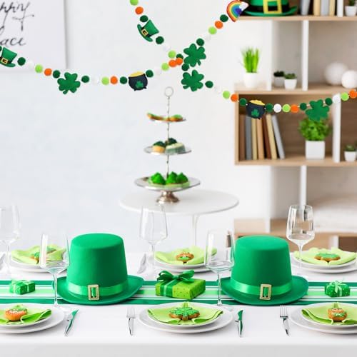 Packaging view of the pre assembled Whaline St Patricks Day hanging ornament