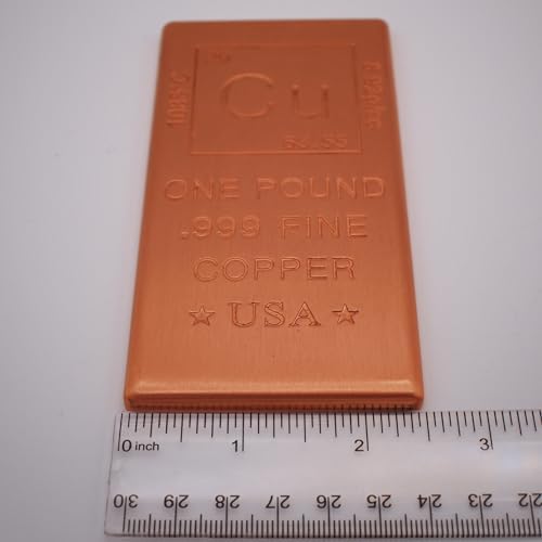 Mint State Gold chemistry element copper bar packaging