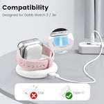 Foldable magnetic desktop dock showing the flat travel-ready compact profile.