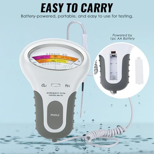 Danoplus dual scale water tester device in packaging