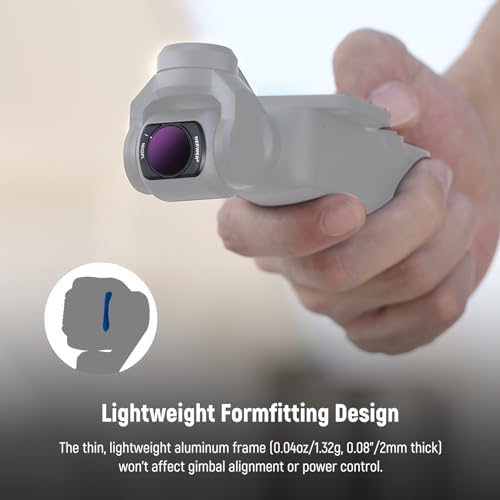 Included LCD touchscreen protectors for DJI Osmo Pocket 3
