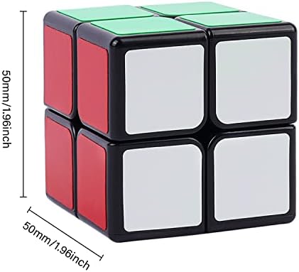 GoodCube two-by-two speed cube puzzle toy exploding angle illustrating the internal anti-pop mechanism.