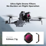 Professional grade K&F Concept ND/PL drone lens accessory kit