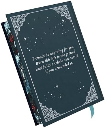 Close up of Twisted Collector's Edition stained page edges
