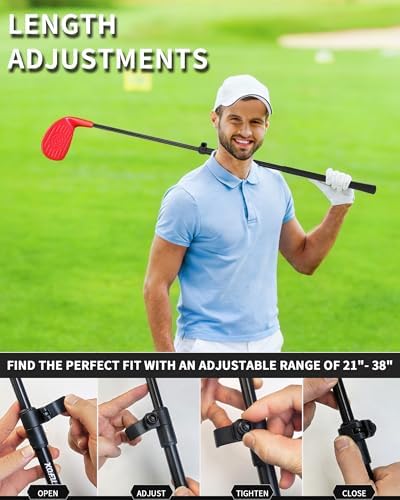 Extendable metal shaft mechanism on Kofull golf club