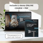 TrivesGo premium imported hair blower charging port and battery indicator display details