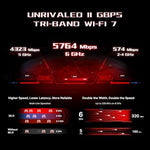 TP-Link Archer GE650 Wi-Fi 7 premium retail packaging showcasing official brand and specification details.