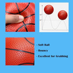 ABAJI Mini Basketballs Orange 2 Pack 5" Set with Pump Needle Durable Material for Mini Hoop 3+ Years Toddlers Kids Teenagers for Pool Indoors Outdoors - Image 6