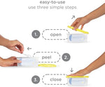 Three pack of Ubbi odor neutralizing gel tubs for nursery use