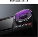 DJI Osmo Action 5 Pro with K&F Concept filter attached