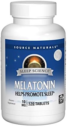 Source Naturals Melatonin, 10 mg, 120 Tabs - Image 2