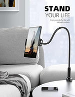 Lamicall lazy arm stand bent into an S-shape for stability