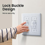 Childproof light switch blocker for home safety