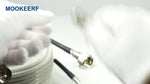 Professional grade PL-259 male connector detail
