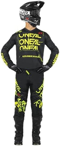 O'Neal Element Static protective riding apparel highlighting the V-neck collar