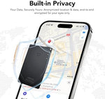 Cascho smart card locator sliding easily into a passport holder pocket.