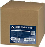 Full retail packaging of the Arctic P12 five pack imported computer cabinet fan bundle.