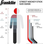 Franklin Sports Ambush hockey stick available lengths for junior and youth players