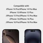 Close up view of the ultra thin privacy cover alignment next to the face recognition sensor