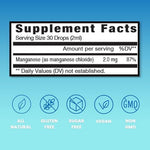 Authentic USA imported liquid manganese supplement