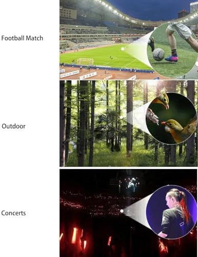 Waterproof single tube telescope packed with travel gear for camping