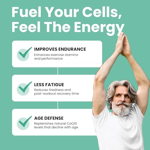 Authentic imported USA Luma Nutrition Ubiquinone cellular energy softgels packaging
