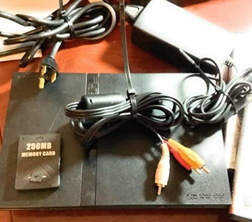 Sony retro gaming system top view highlighting the sleek matte black finish and top loading disc tray