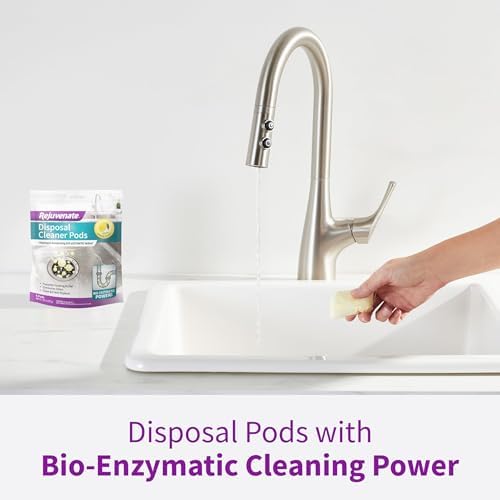 Close up of Rejuvenate bio-enzymatic disposal cleaning pods