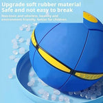 Gcvsdoa ufo flying saucer ball packaging showing contents and dimensions