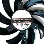 OEM desktop computer GPU replacement fans for thermal management