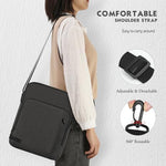 MoKo minimalist travel sleeve side profile highlighting the slim protective design.