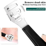 Full collection of 10 in 1 pedicure spa tools in black finish