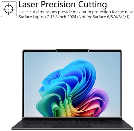 Two pack Megoo screen protector for 13.8 inch Surface Laptop 7