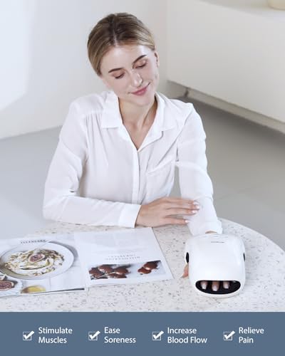 Close up of the user control interface displaying the heat and air compression adjustment settings.
