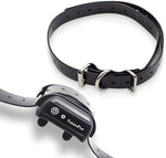 Close up of the adjustable buckle on the EveryPet training collar strap