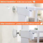 Four pack safety wall guards arranged neatly to demonstrate the complete kit contents
