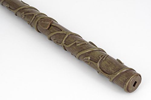 Detailed view of the wand handle texture and grip