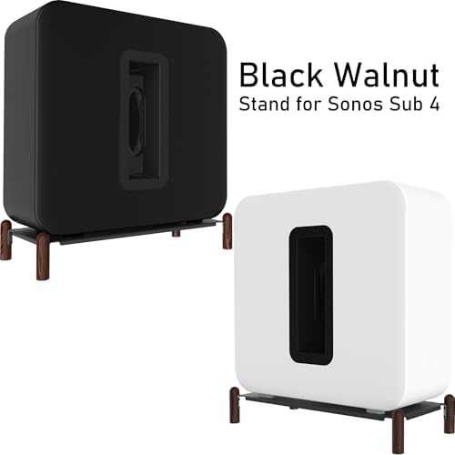 Side profile of H Huaberich metal frame speaker stand