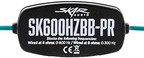 Side profile of Skar Audio elite frequency filter components