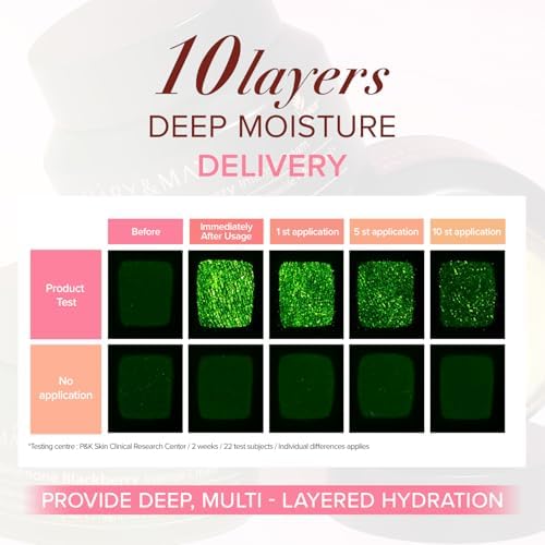 Mary&May Idebenone + Blackberry Intense Cream, Antioxidant-packed formula for skin firming and intense hydrating 2.46 fl oz (Idebenone + Blackberry) - Image 5