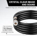 Mookeerf multi purpose outdoor copper core antenna extension line angle view