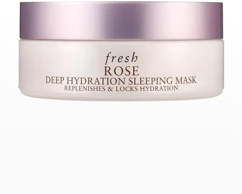 Fresh Rose Deep Hydration Sleeping Mask front view luxury skincare
