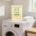 Soulink biodegradable laundry detergent sheets packaging and texture