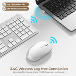 Seenda dual device 2.4G USB nano receiver demonstrating single port connection efficiency