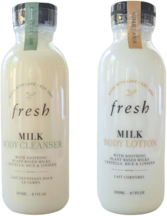 Fresh Milk Nourishing Bodycare Duo Set front view skincare product